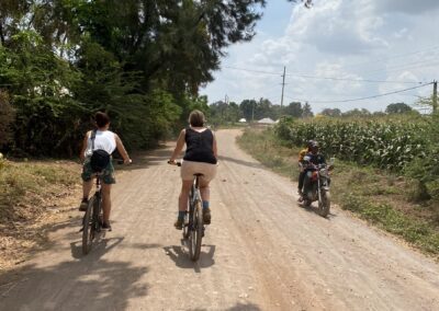 Cycling to Mfereji Village at Monduli Arusha